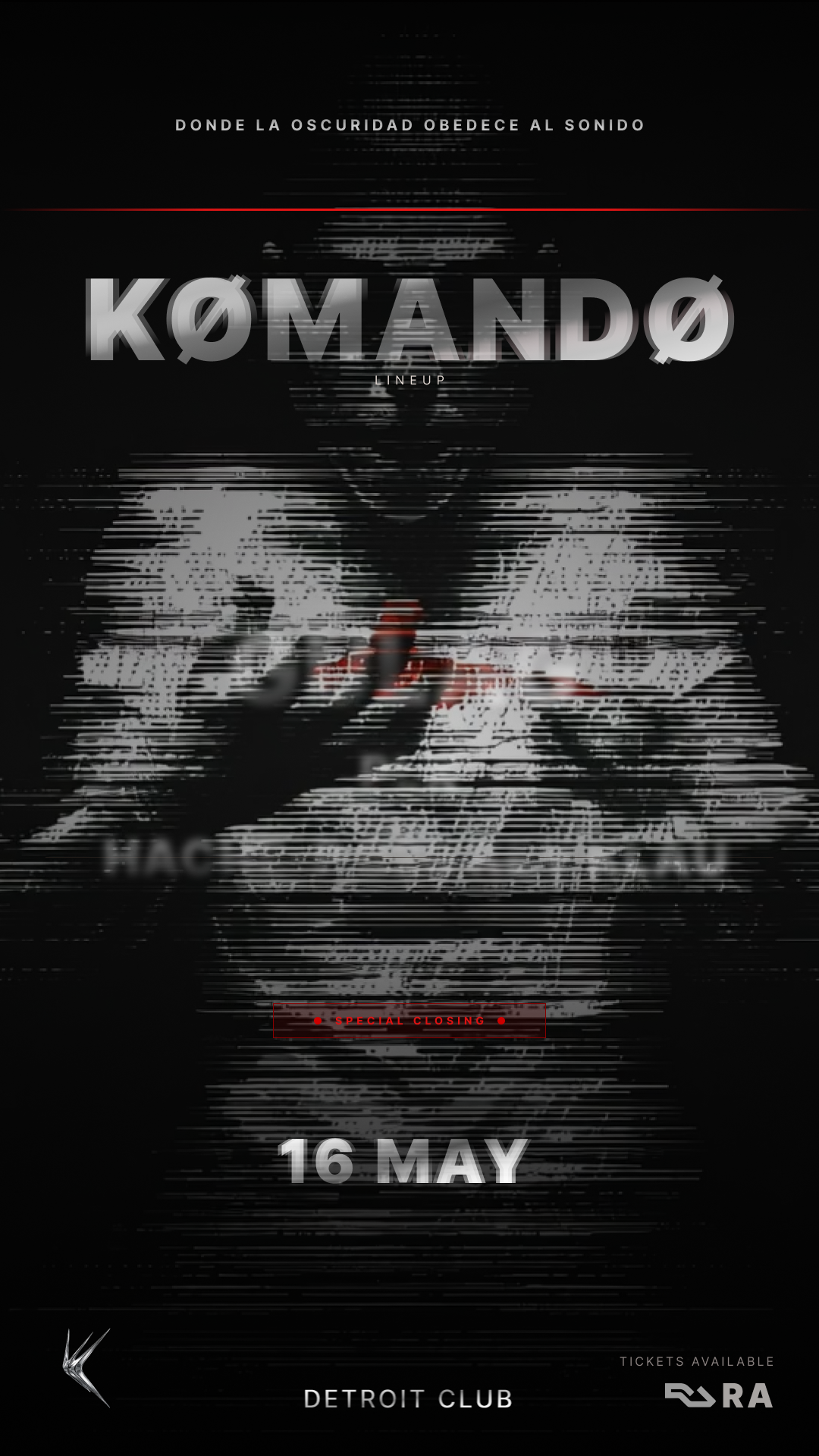 Kømandø Teaser Flyer