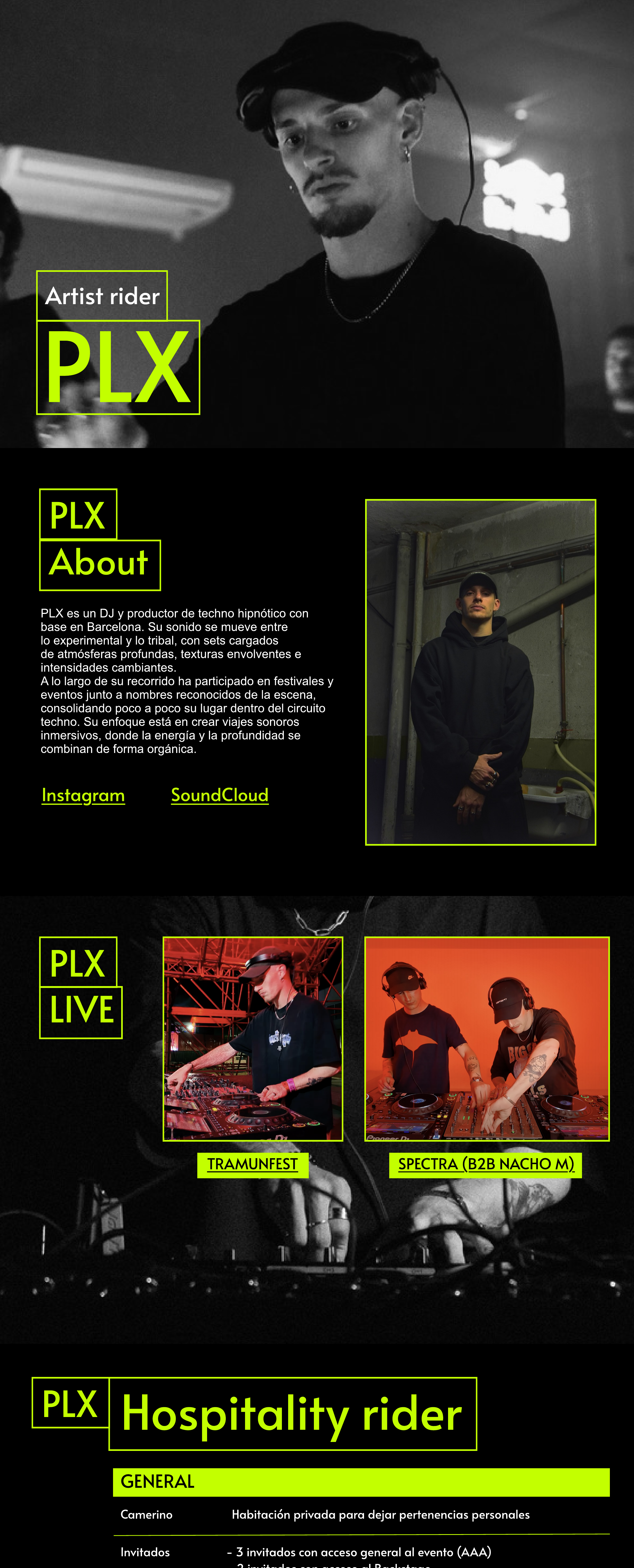 PLX presskit